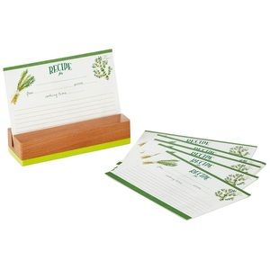 Hallmark Herbs & Spices Recipe Cards and Stand